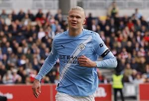 双响!英超官方:哈兰德当选曼城3-1伯恩茅斯一役全场最佳球员